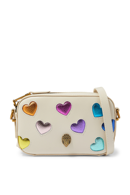 حقيبة كاميرا شورديتش بتصميم قلوب ملونة
